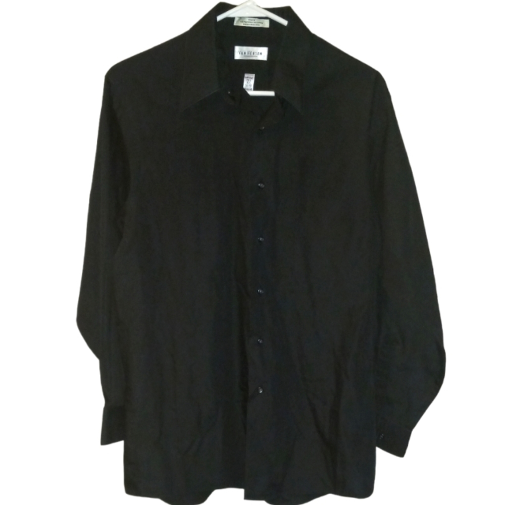 Van Heusen Black Shirt